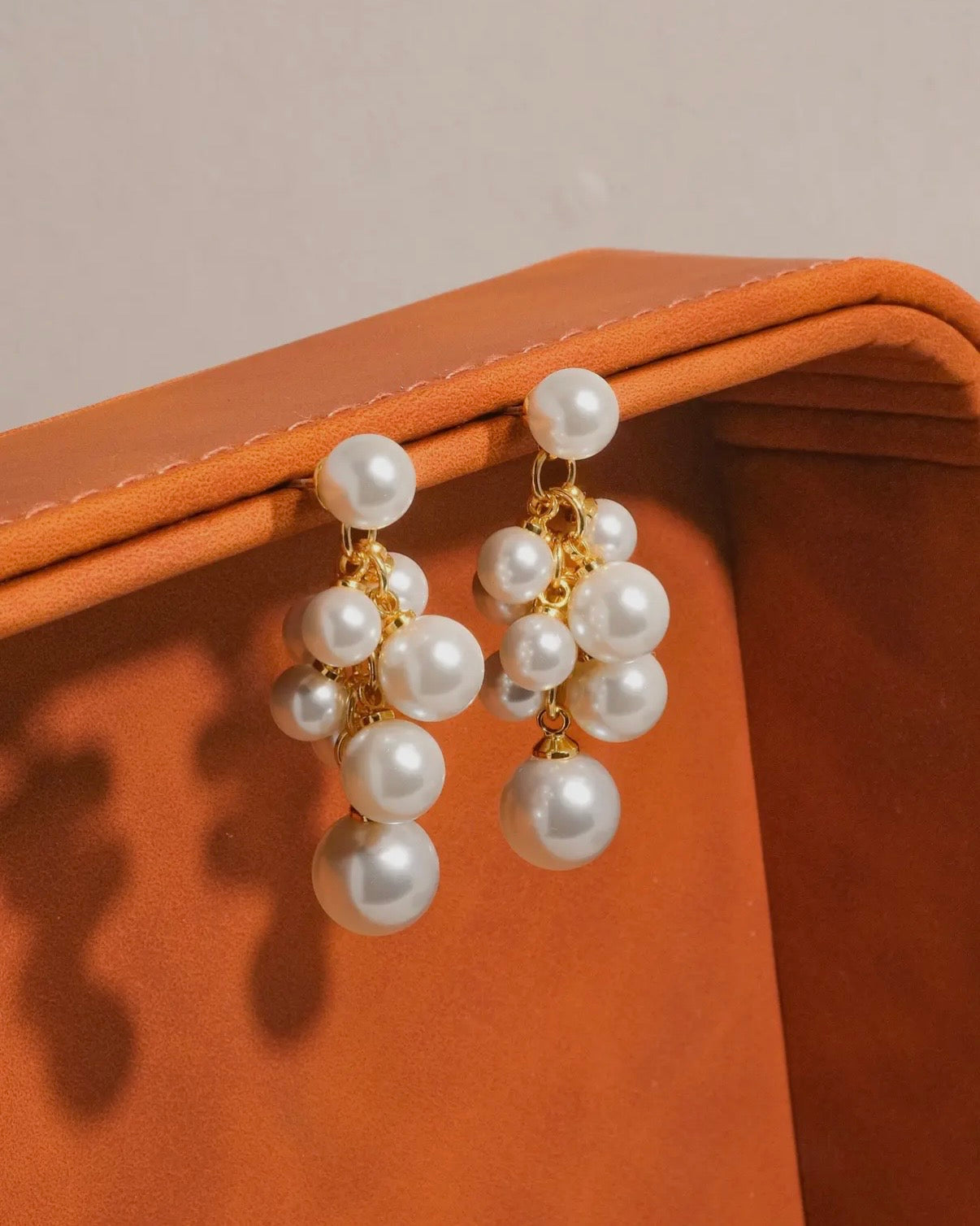 Lou 18K Gold Dressy Pearl Drop Earring