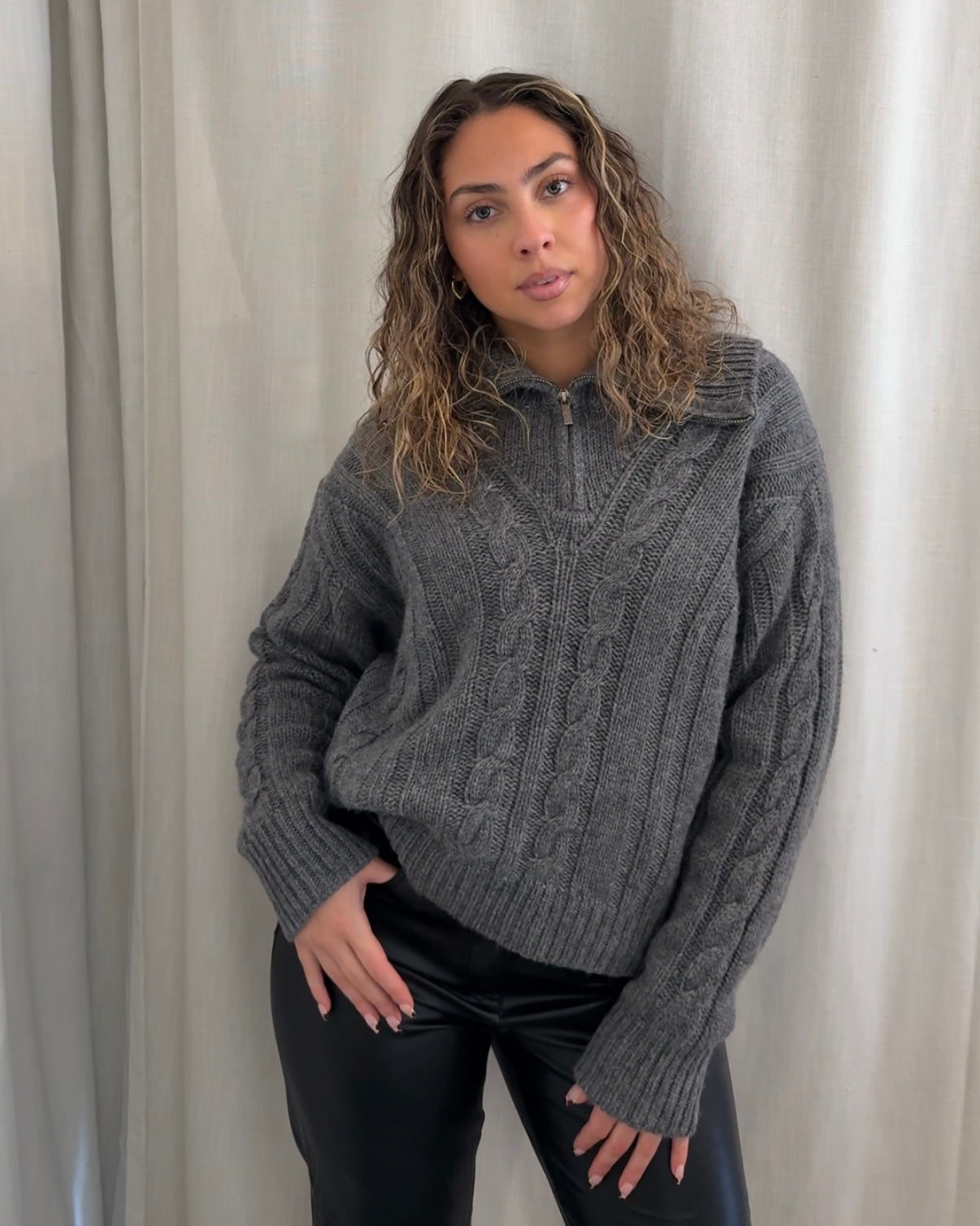 Sienna Sweater Grey