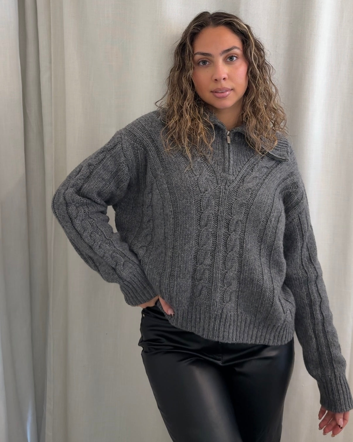 Sienna Sweater Grey