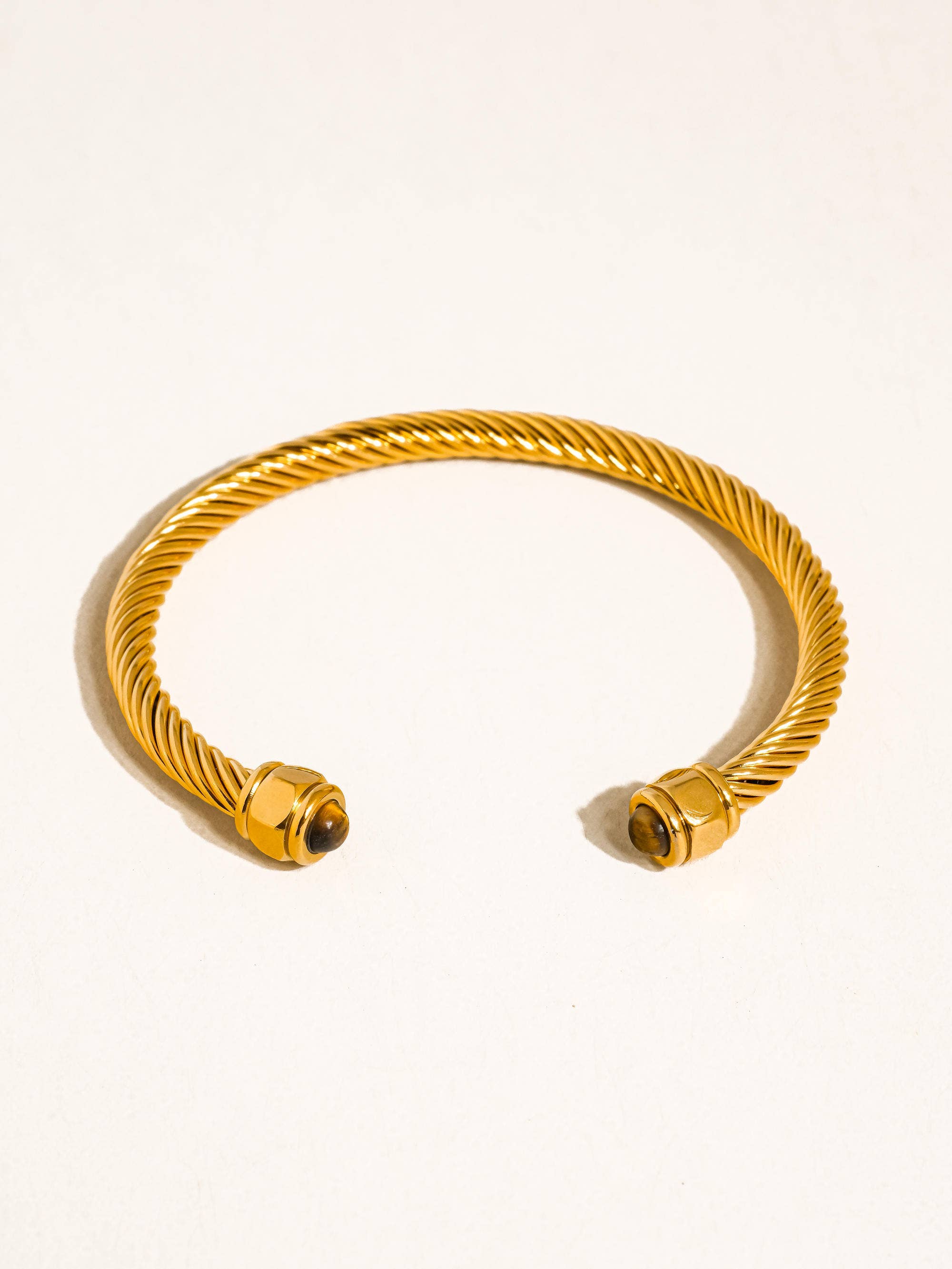 Vail Stone Braided Bangle