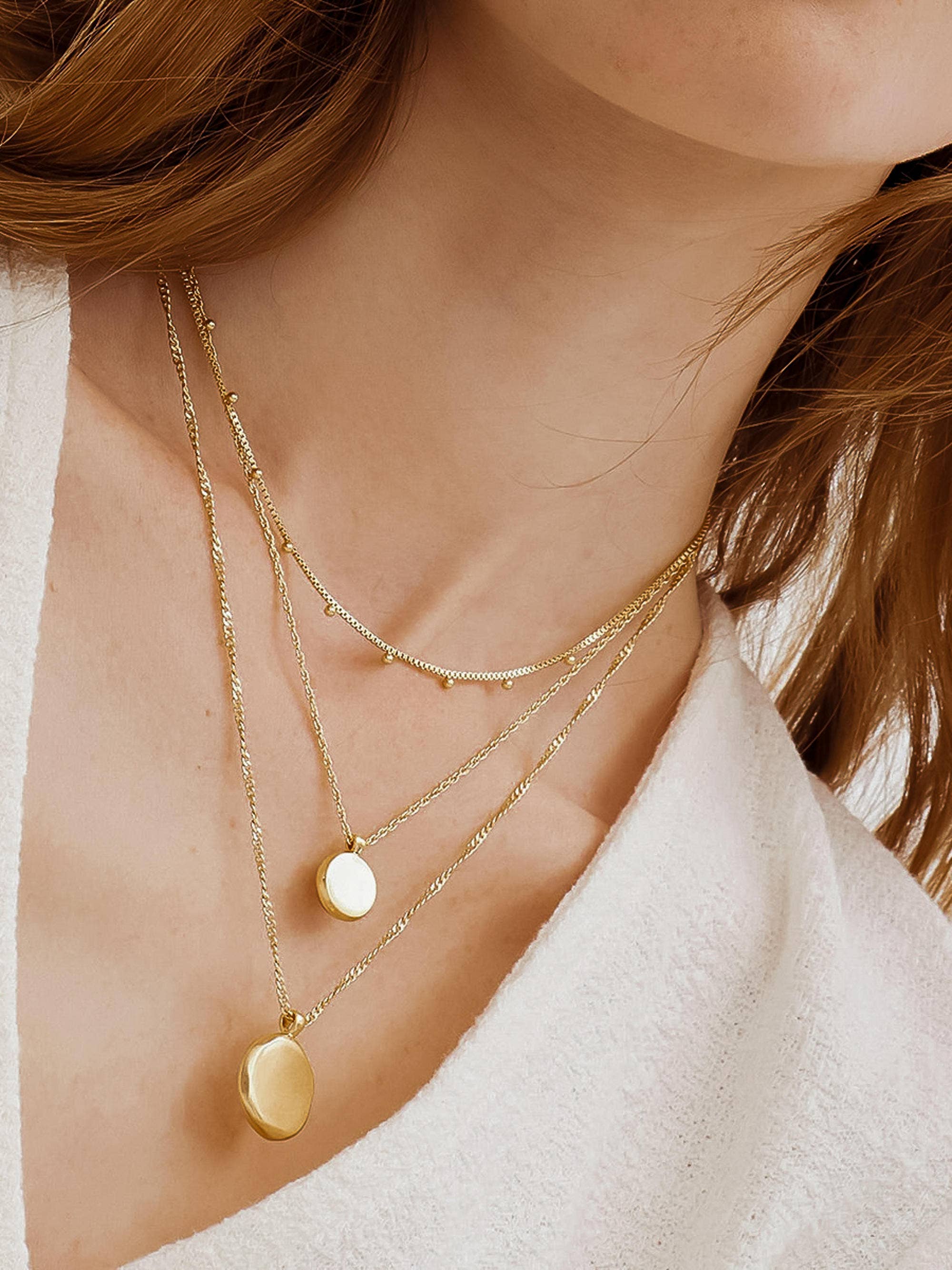 Anaïs Round Stack Necklace
