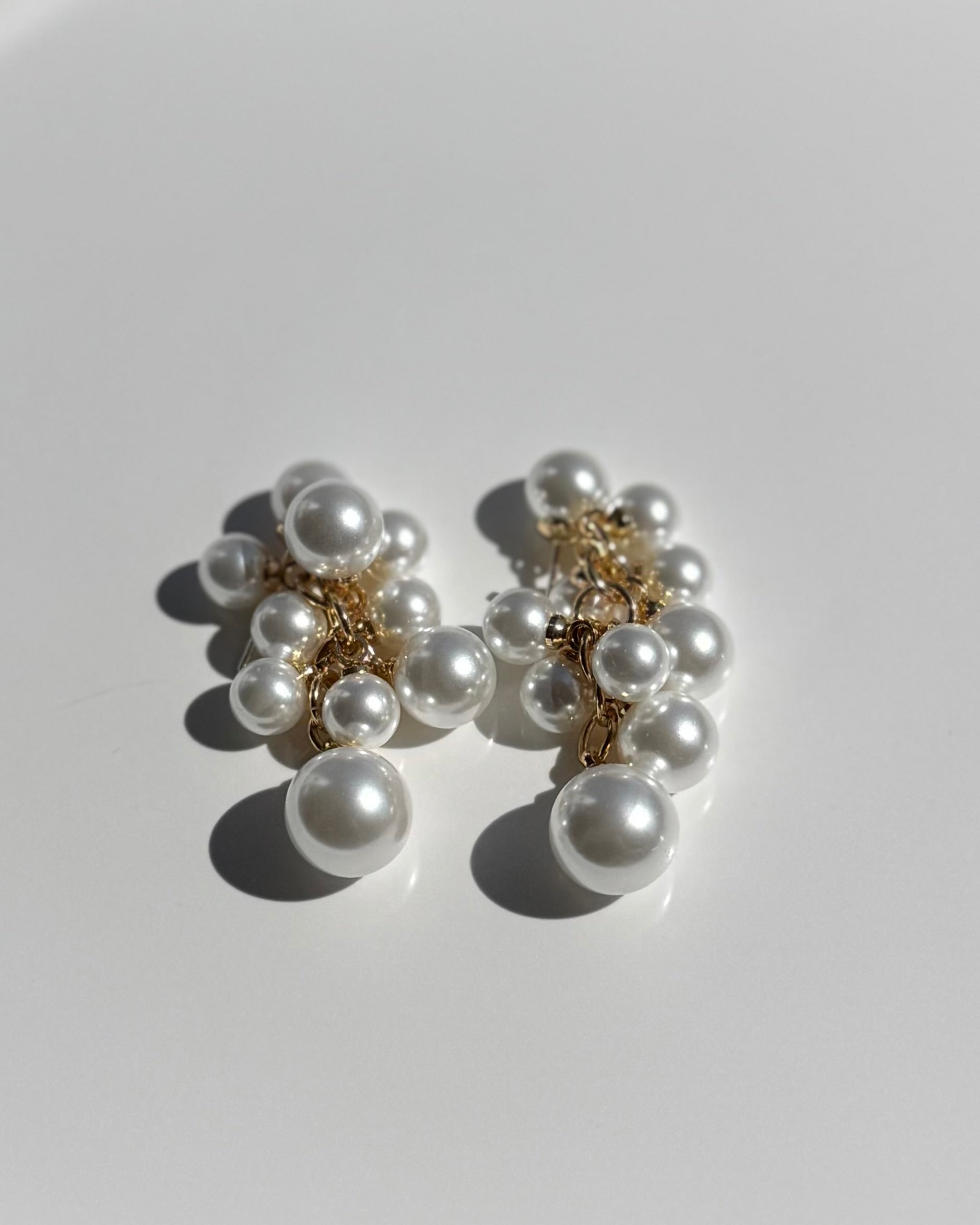 Lou 18K Gold Dressy Pearl Drop Earring