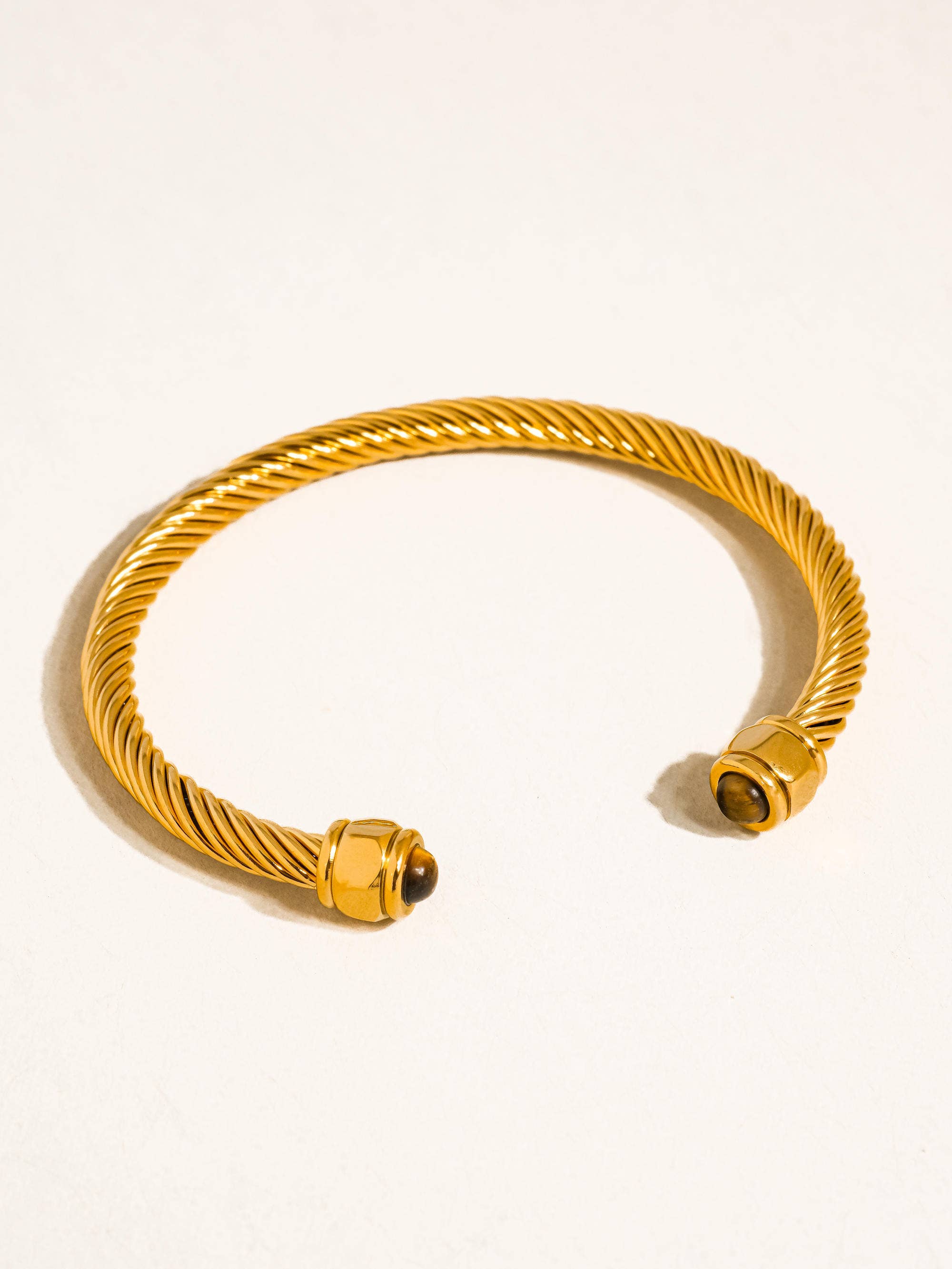 Vail Stone Braided Bangle