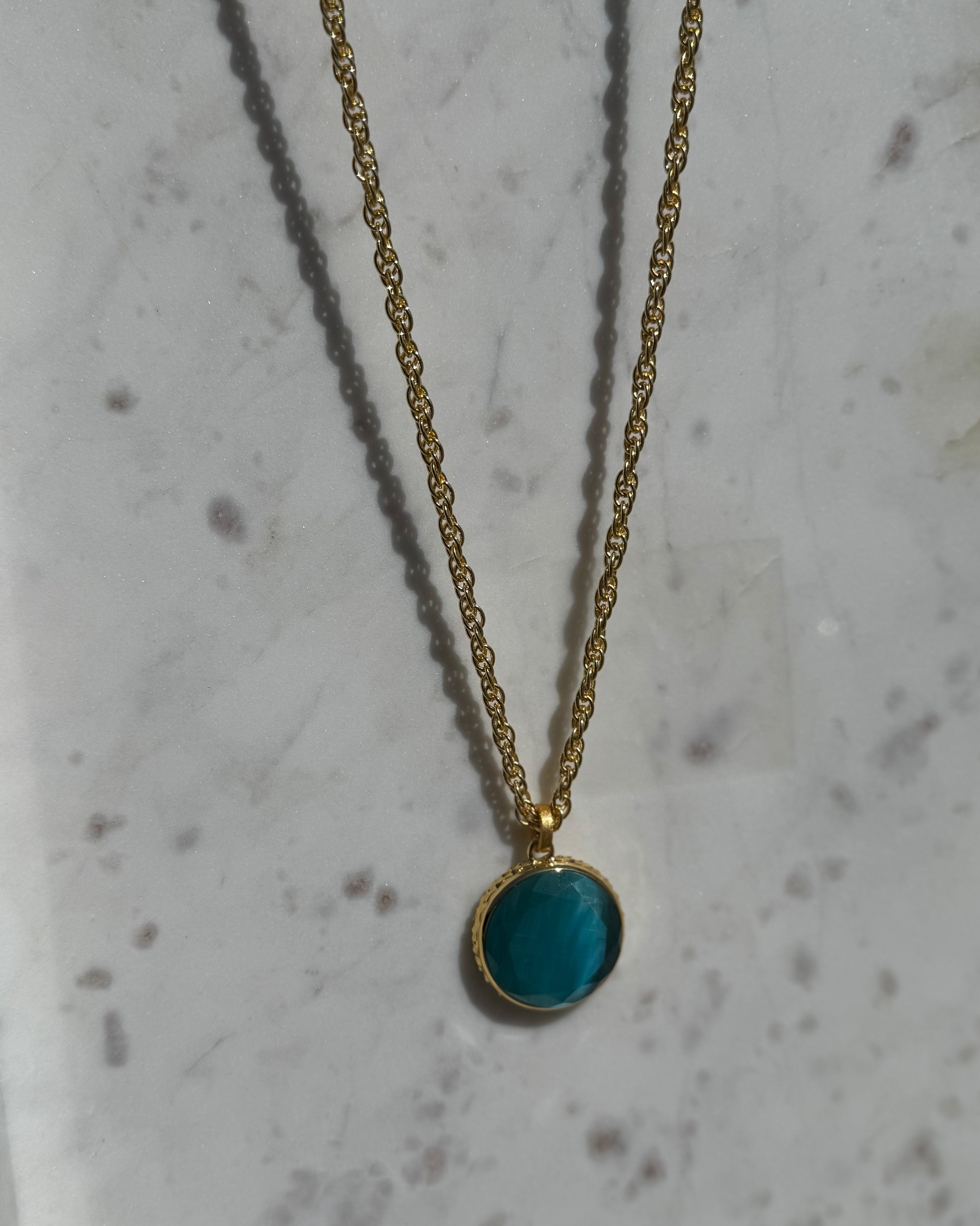 AMA Large Stone Necklace