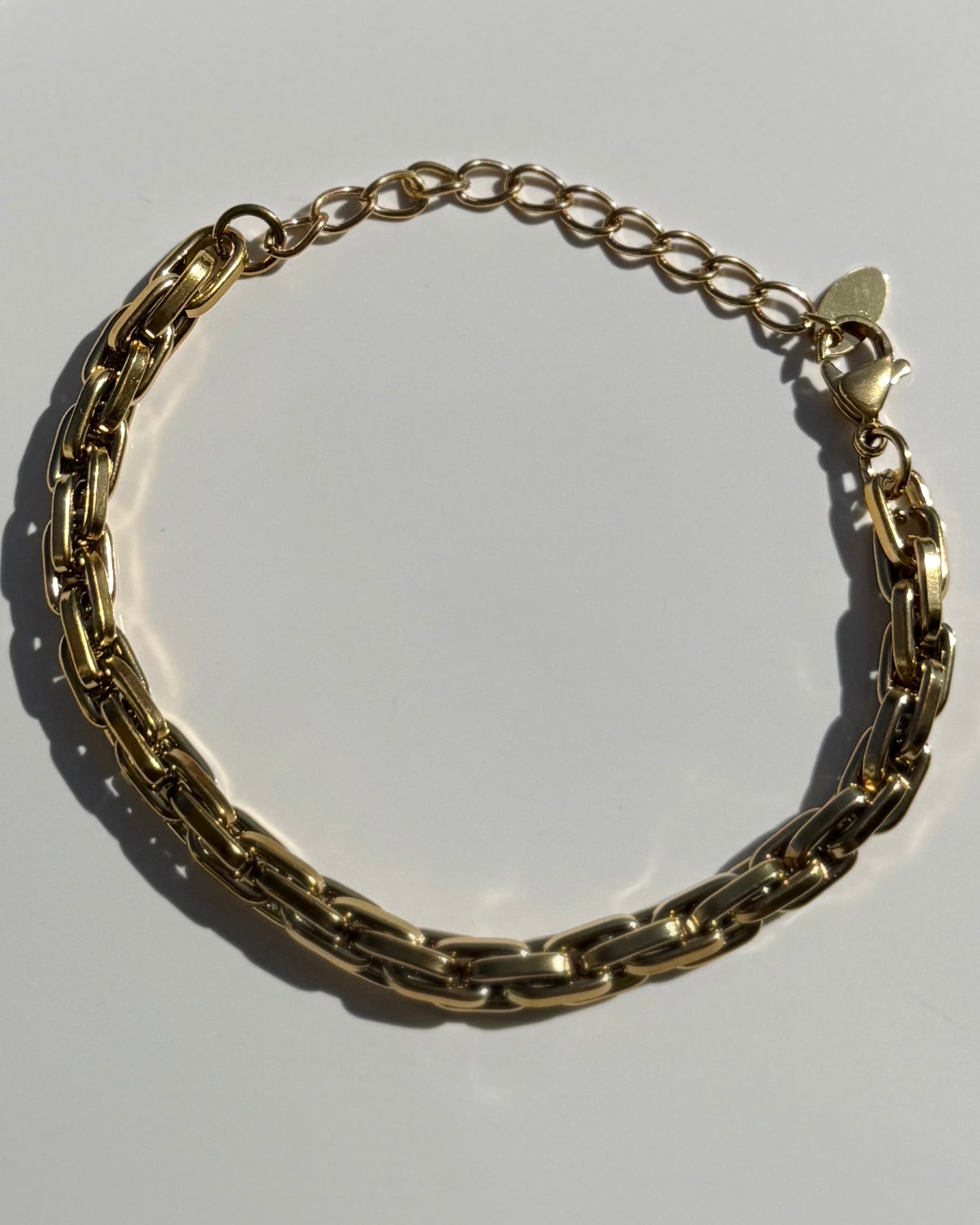 Rain 18K Gold Non-Tarnish Thin Chain Bracelet