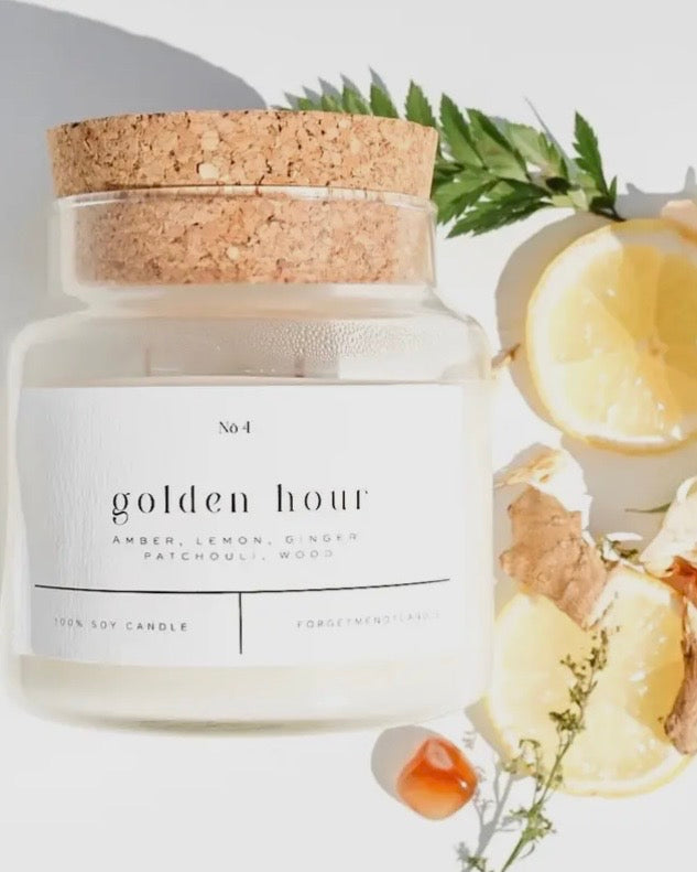Golden Hour 22 oz Glass Candle