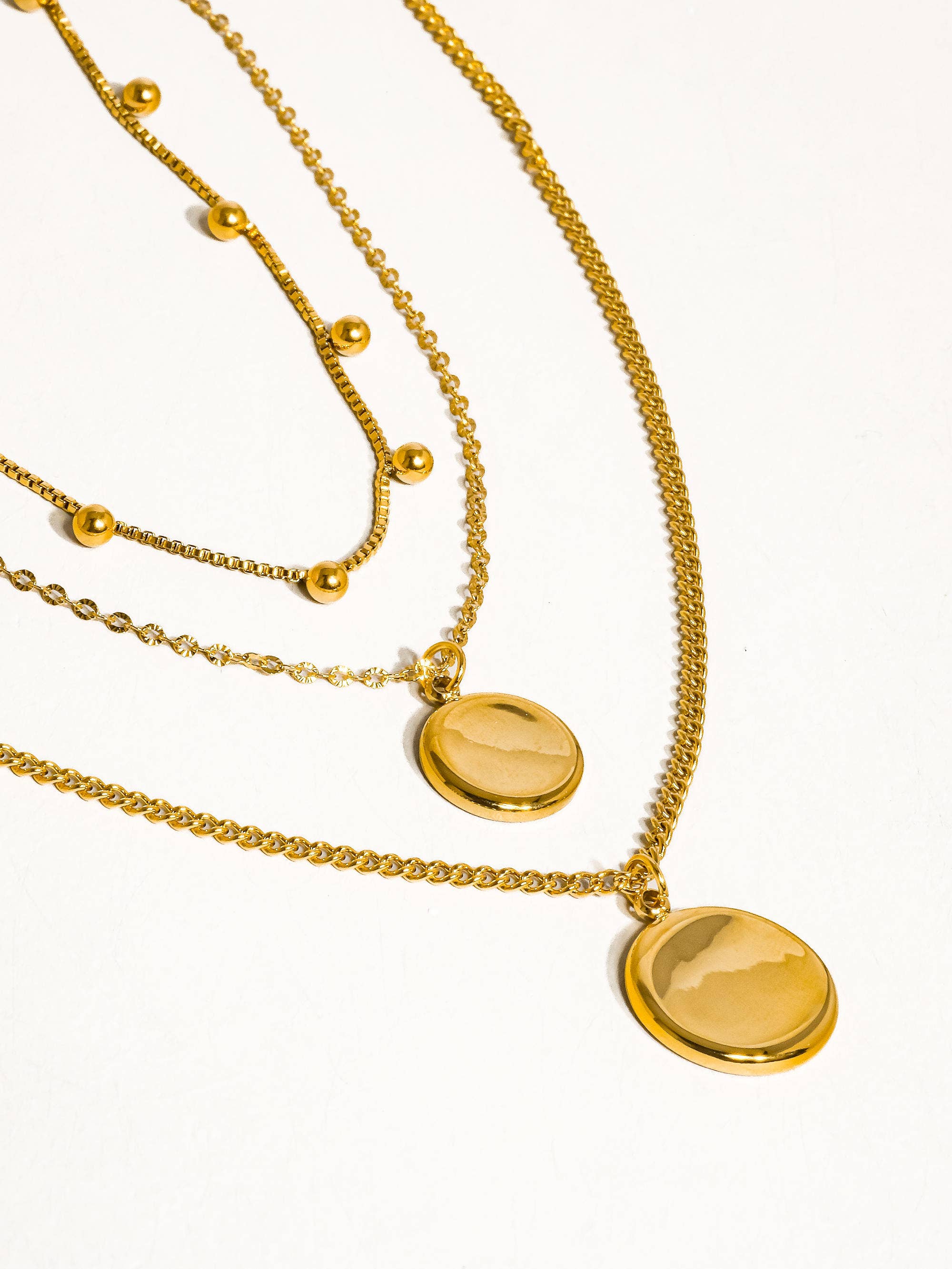 Anaïs Round Stack Necklace