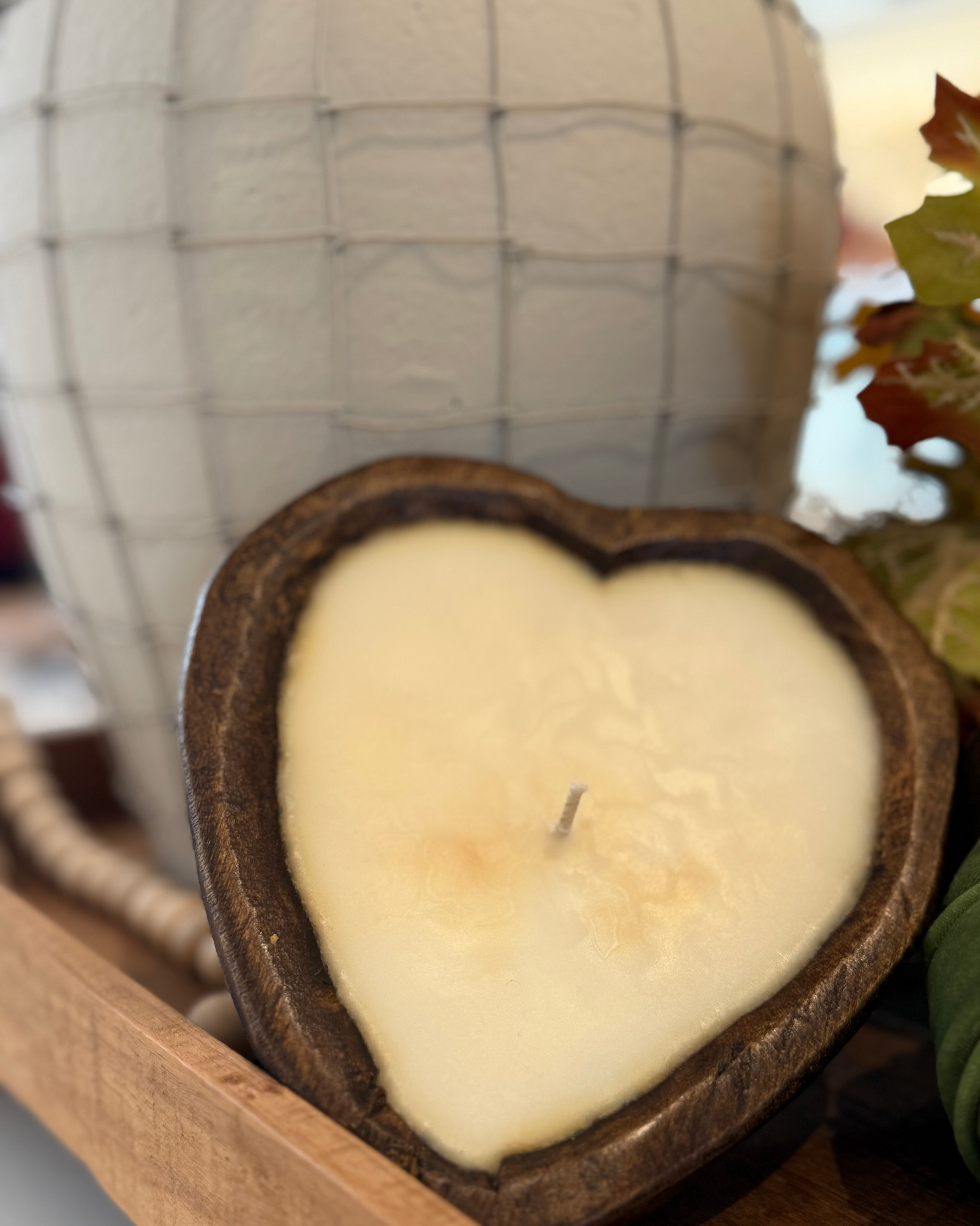 Heart Bowl candle