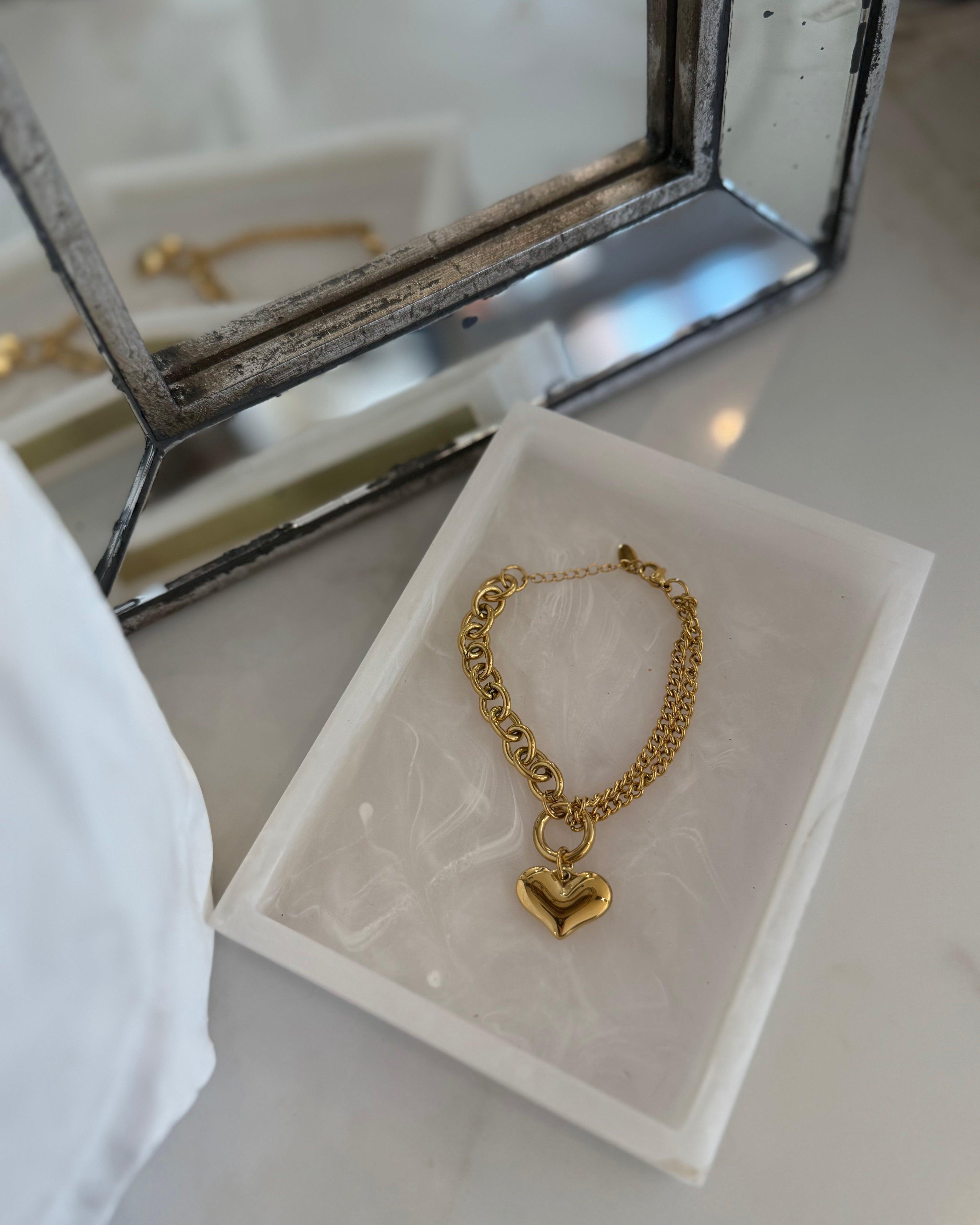 Allure Heart Chain Bracelet