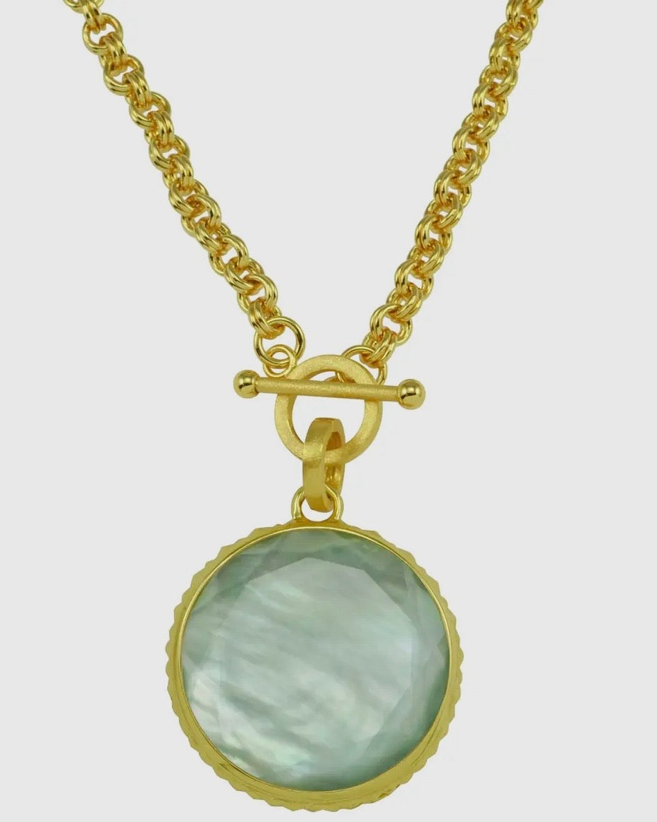 AMA Large Stone Necklace