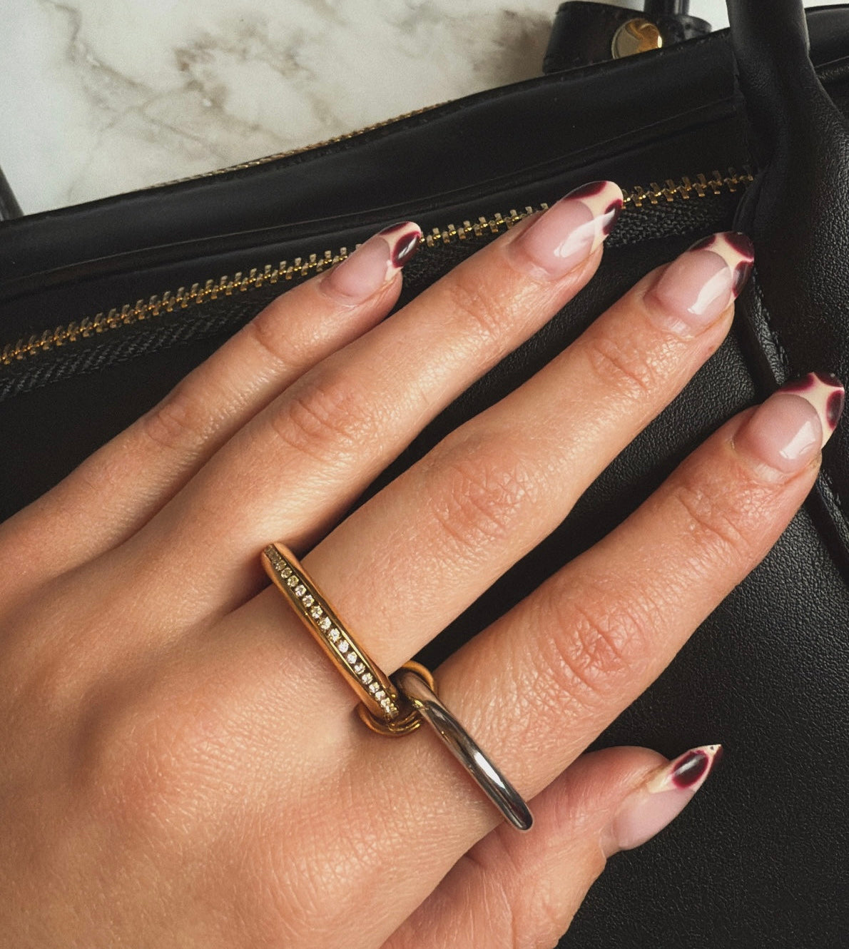 Luxe Multi Stack Cz Band Ring