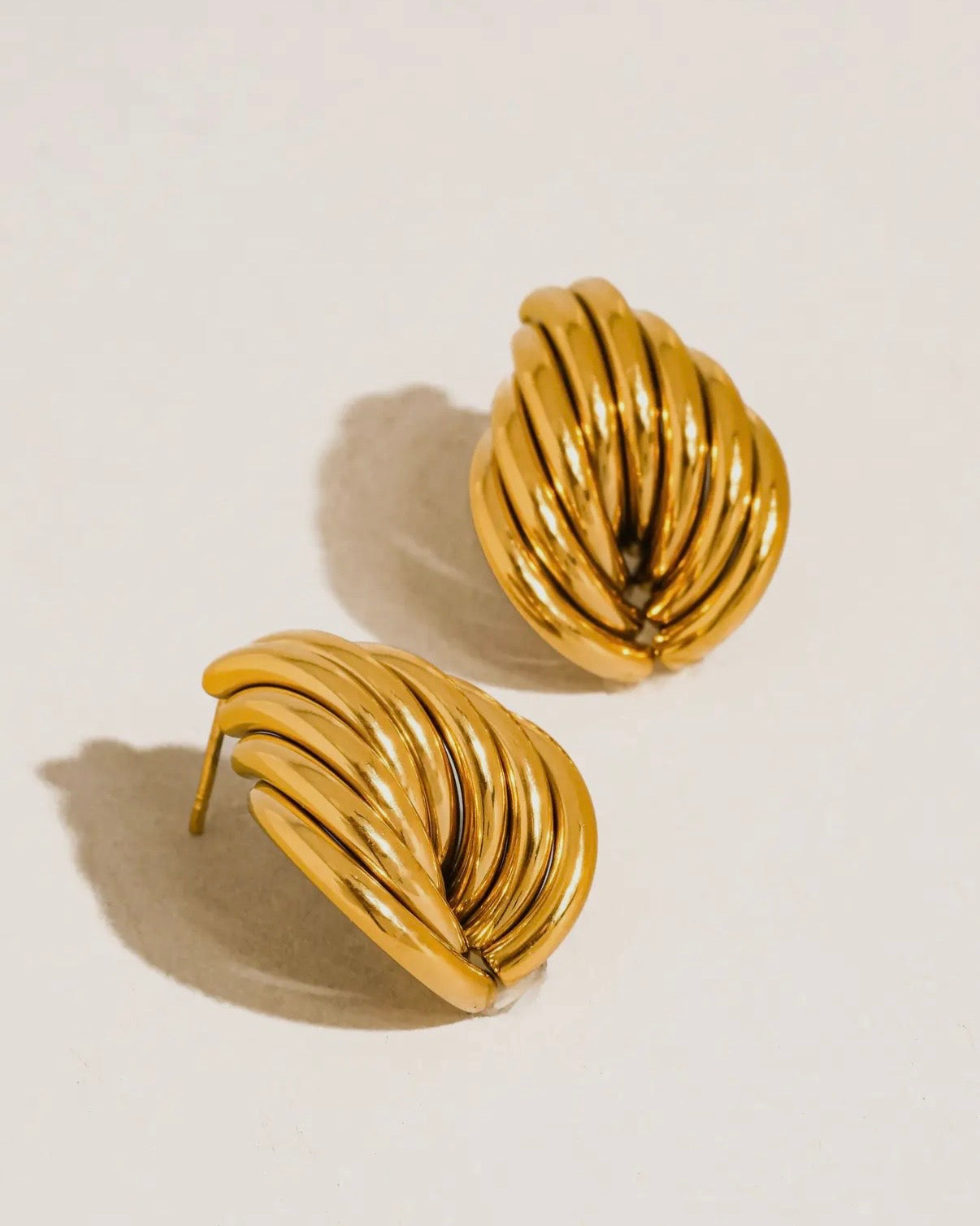 Lysandra Layered Teardrop Earrings