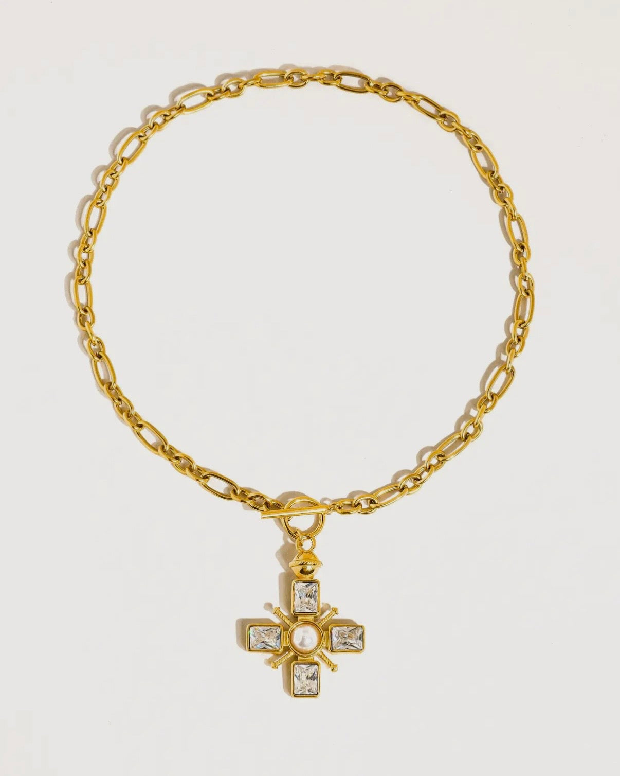 Patrice Cross Necklace