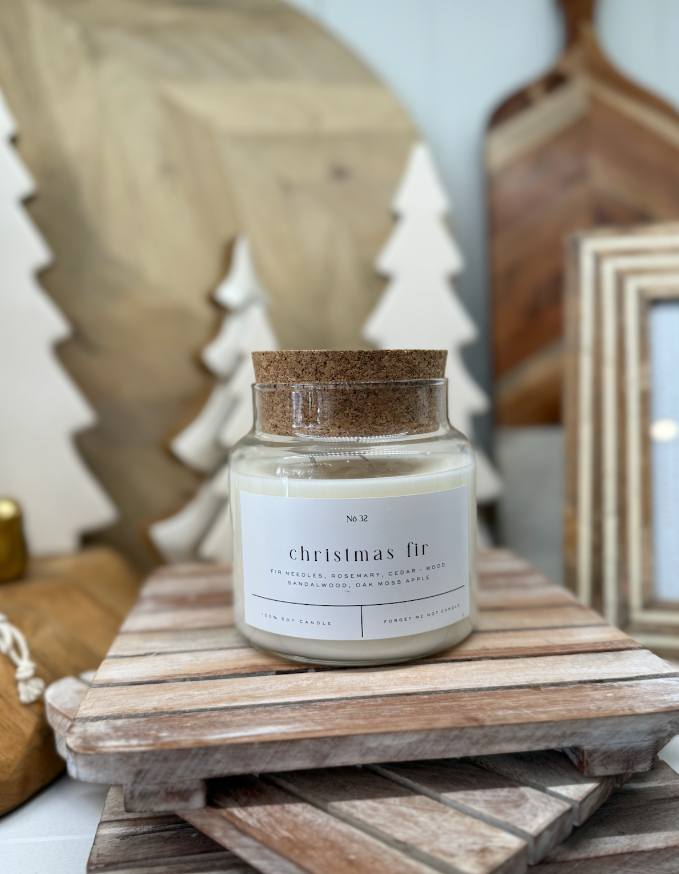 Christmas Fir 22 oz Glass Candle