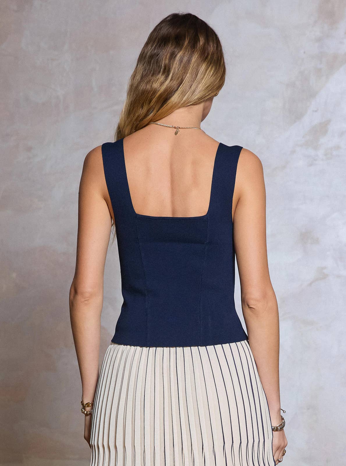 Sweetheart Sweater Tank Top