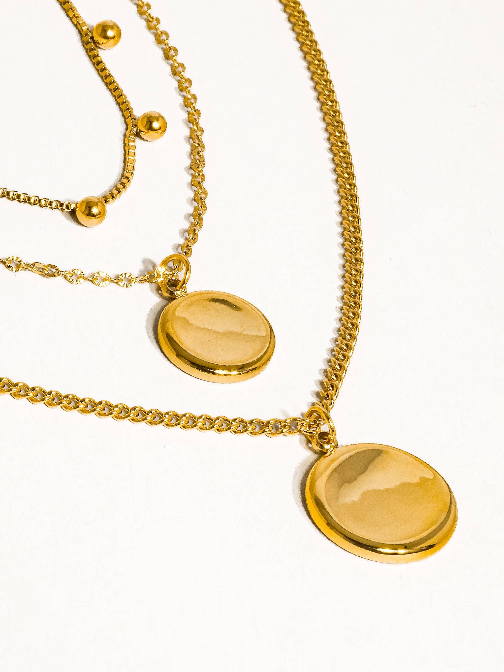 Anaïs Round Stack Necklace
