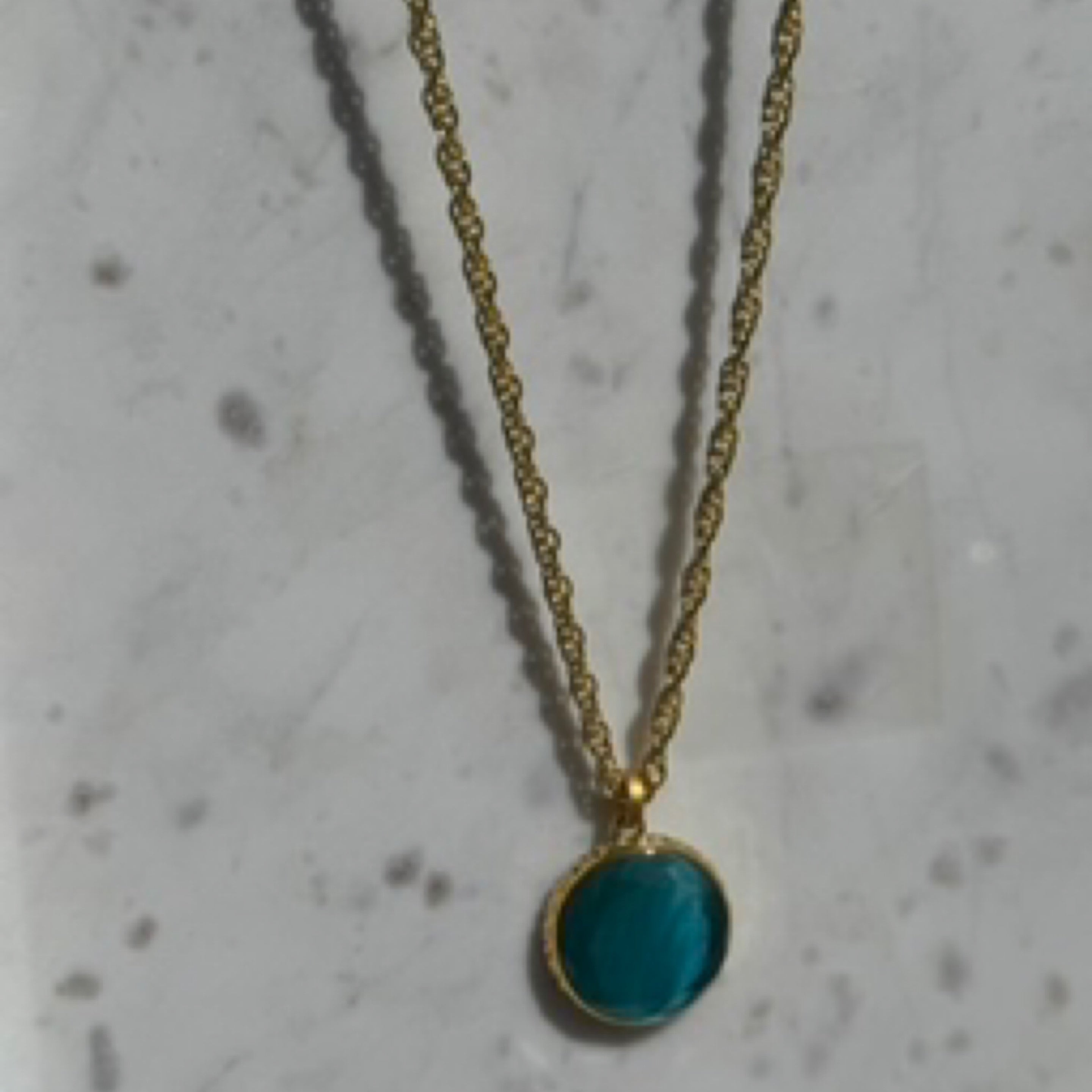 AMA Large Stone Necklace