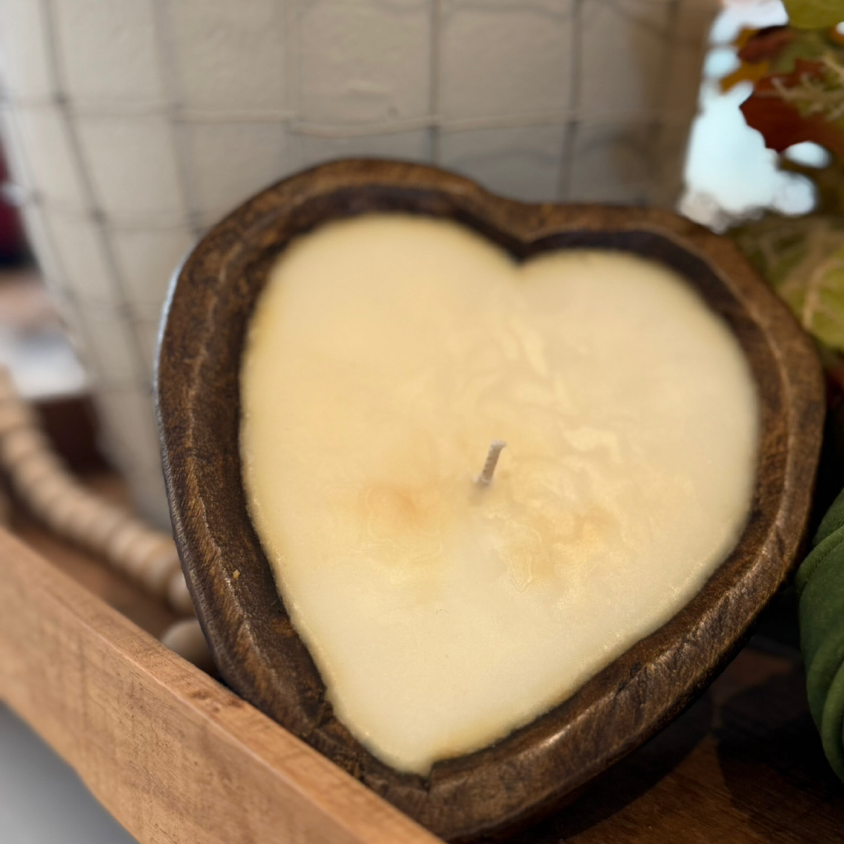 Heart Bowl candle